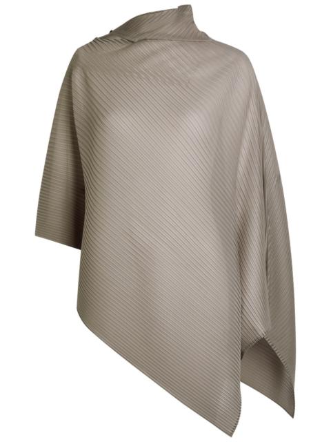 ISSEY MIYAKE Issey Miyake Asymmetric Pleated Chiffon top