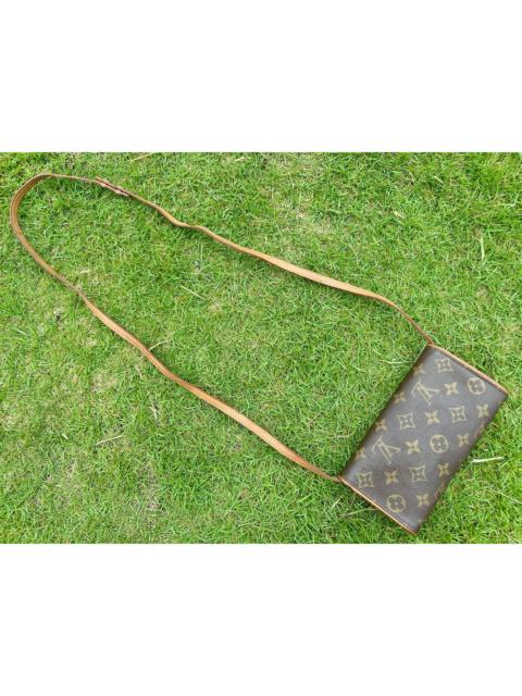 Louis Vuitton Authentic Louis Vuitton Monogram Canvas Twin Pochette PM