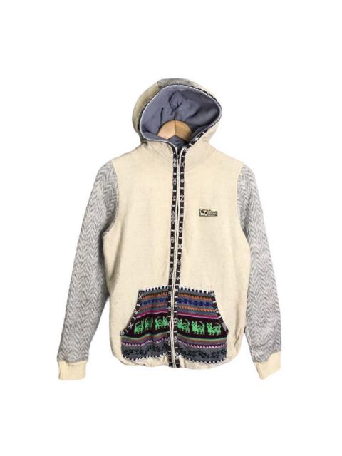 Other Designers Japanese Brand - Titicaca fuente knit hoodie zipper jacket