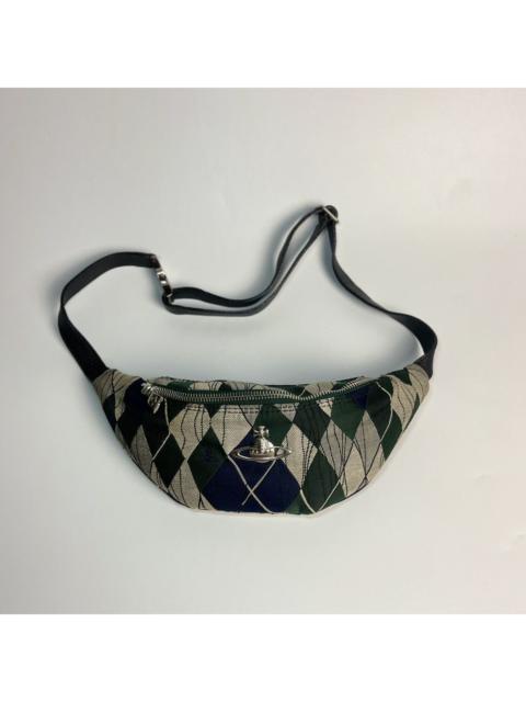 Vivienne Westwood Vivienne Westwood Green Tartan Fanny Pack