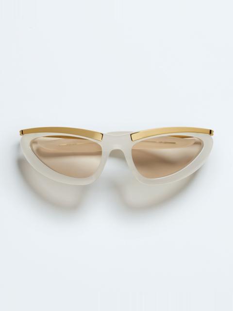 Bottega Veneta Prisma Cat Eye Sunglasses