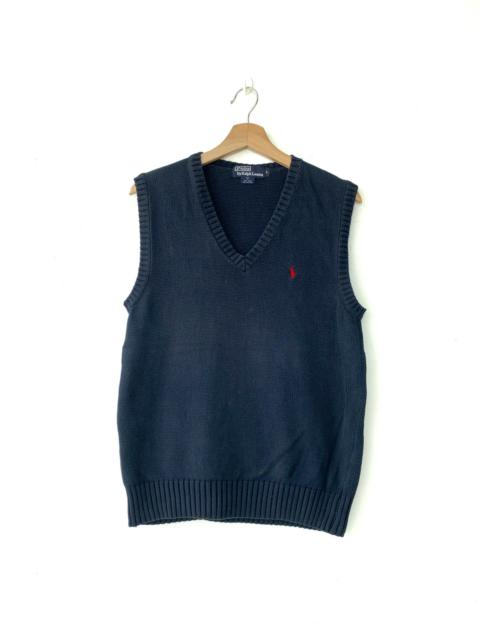Other Designers Polo Ralph Lauren - Vintage Polo Ralph Lauren Small Pony Knit Vest