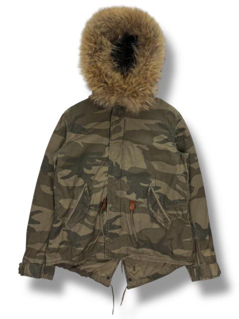 If Six Was Nine - G.O.A Camo Fur Parka Jacket