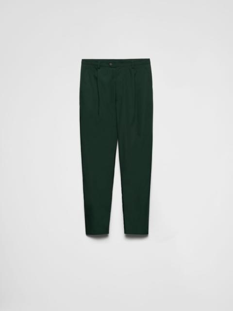 Prada Poplin pants