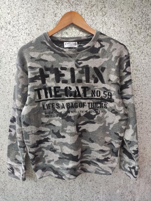 Other Designers Movie - Felix the Cat Sweatshirt Camo