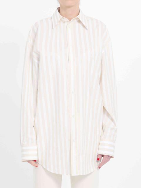 Saint Laurent Women Striped Cassandre Shirt