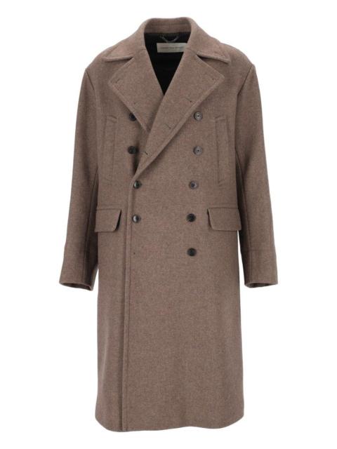 Dries Van Noten Dries Van Noten Men Oversized Double-Breasted Wool Coat