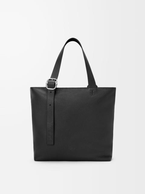 Loewe Loop zipped tote in supple grained calfskin