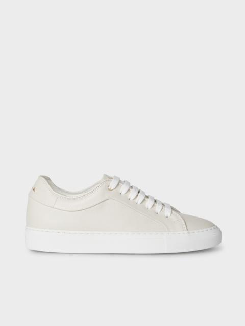 Paul Smith Women's White Basso Leather Trainers