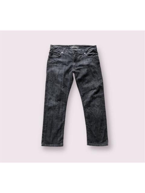 Other Designers Robins Jeans - Robin Jeans studded wing logo flap denim