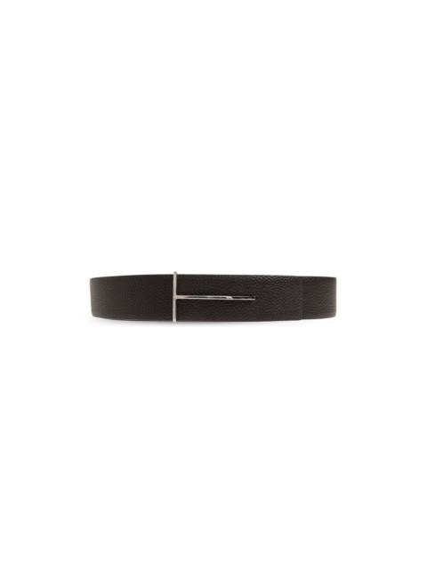 TOM FORD TOM FORD Icon Black/Brown Reversible 35mm Belt New & Authent