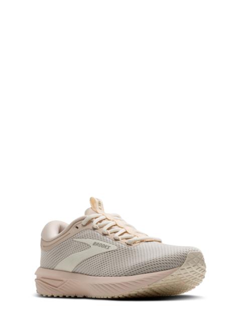 BROOKS Brooks Revel 7 Hybrid Running Shoe in Almond/coconut Milk/london Fog at Nordstrom