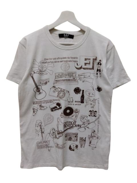 Raf Simons Rare🔥Raf by Raf Simons Printed Tshirt
