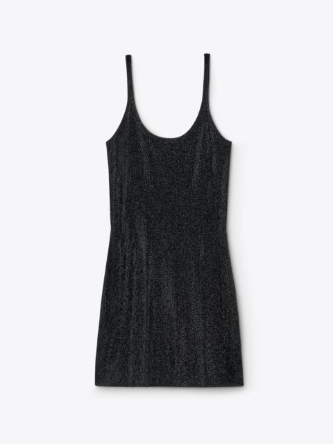 Alexander Wang Black Crystal Hotfix Dress
