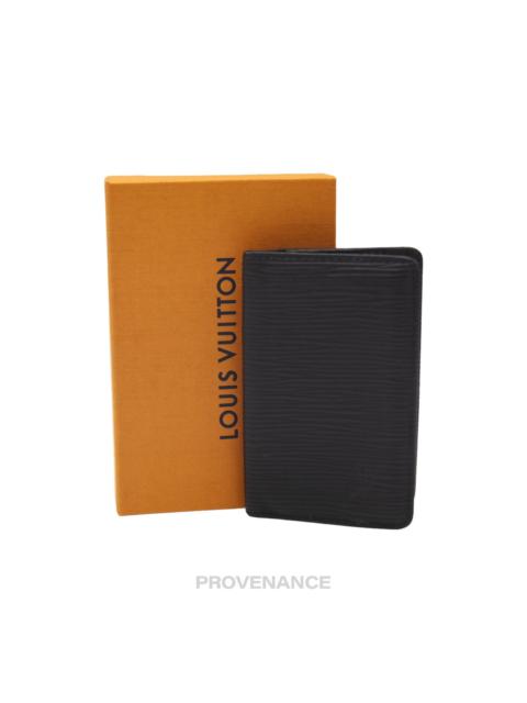 Louis Vuitton Louis Vuitton Pocket Organizer Wallet - Black Epi Leather