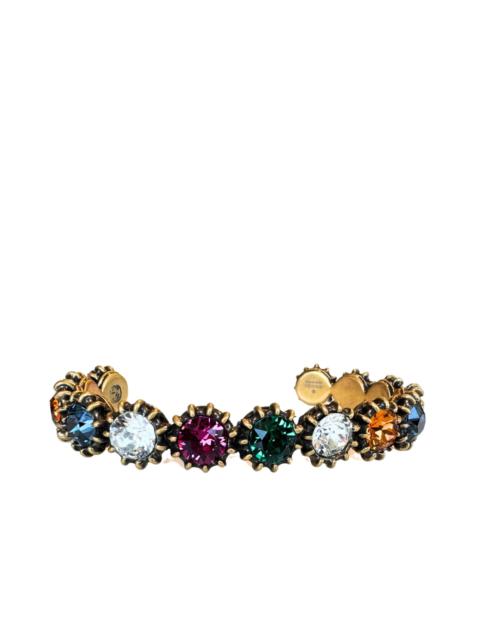 GUCCI Multicolor Crystal Cuff
