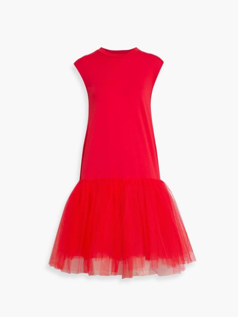 Simone Rocha Tulle and cotton-jersey dress