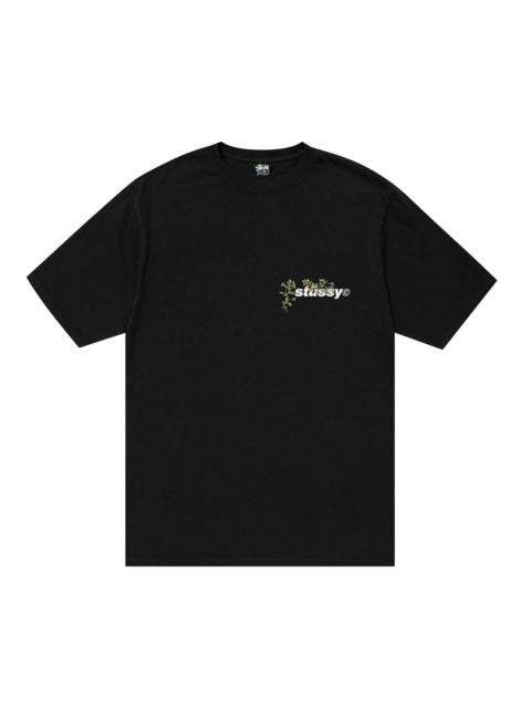 Stüssy Stussy Bokay Pigment Dyed Tee 'Black'