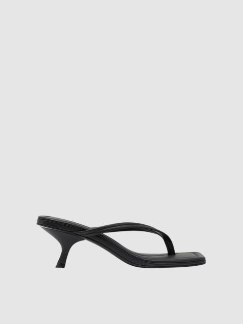 ST. AGNI Thong Detail Heel - Black