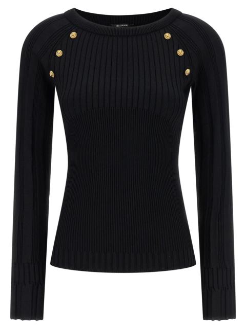 Balmain Balmain Women 3 Buttons Sweater