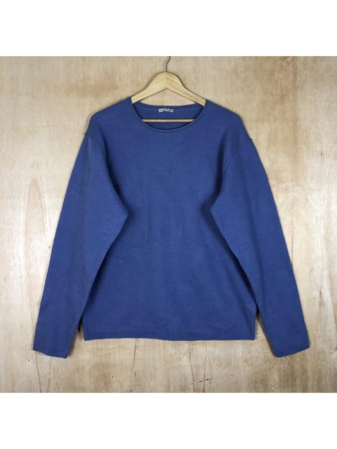 Other Designers Japanese Brand - Estnation Plain Blue Sweater
