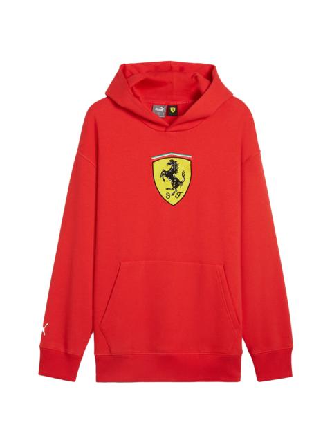 PUMA FERRARI RACE BIG SHIELD HOODIE "Red"