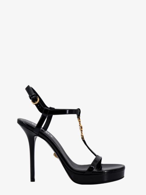 Versace Women Patent Leather Sandals