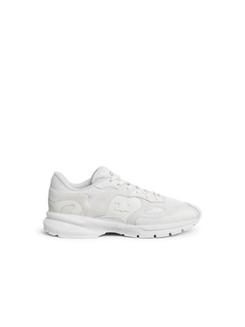 CELINE CELINE Runner Optic White Calfskin Sneakers New & Authentic