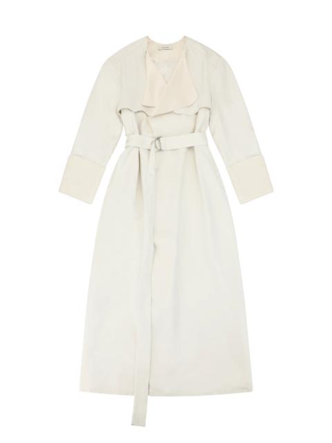 entire studios VELA TRENCH OFF WHITE