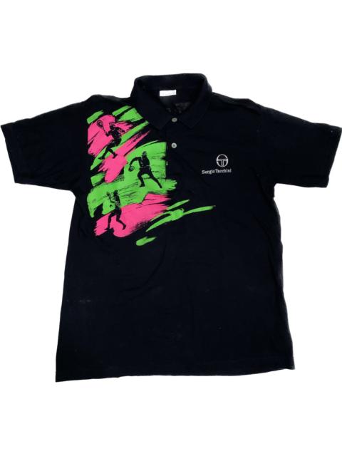Vintage - Vtg Sergio Tacchini Collar Tee