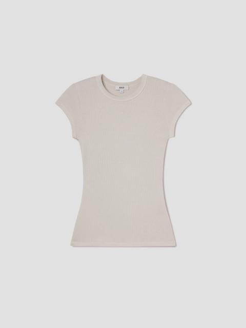 AGOLDE EDISON TEE IN BONE