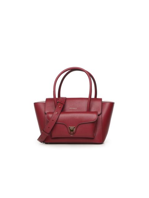 Other Designers Coccinelle Double Beat Medium Leather Bag