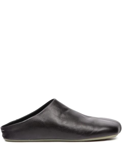 MM6 Maison Margiela Mm6 Maison Margiela Square-toe Slippers
