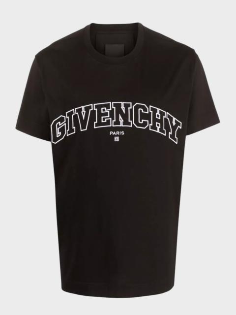 Givenchy Short Sleve Logo Tee Black
