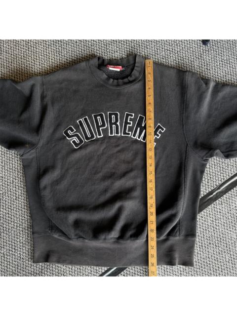 Supreme Supreme Arc Logo Vintage Distressed Sweatshirt 