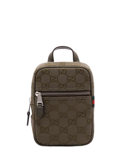Gucci Men `Gg Canvas` Mini Bag