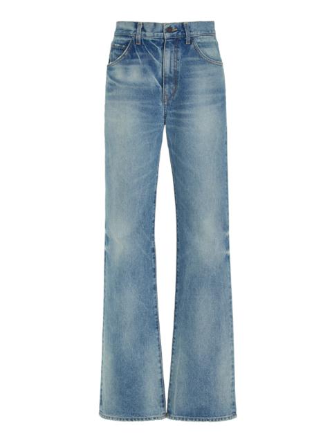 NILI LOTAN Joan Flared Jeans medium wash