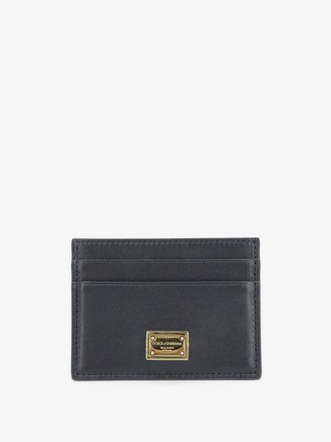 Dolce & Gabbana Dolce & Gabbana Women Leather Card Holder