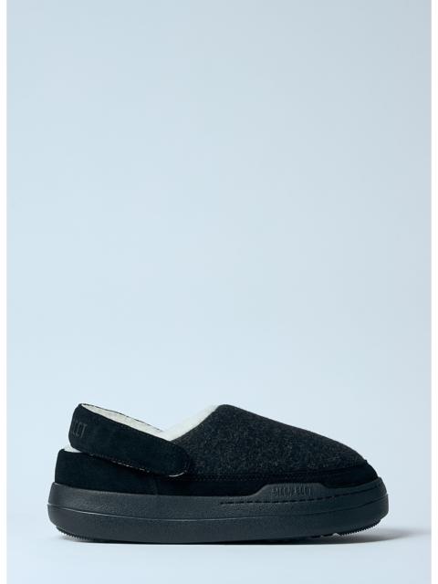 Moon Boot Women Park Clog Felt Mules