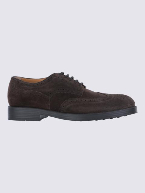 Tod's Flat Shoes Tobacco