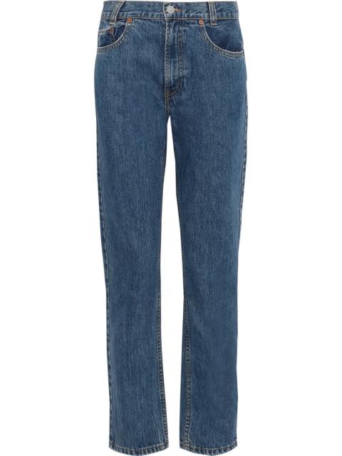RE/DONE High-rise slim-leg jeans