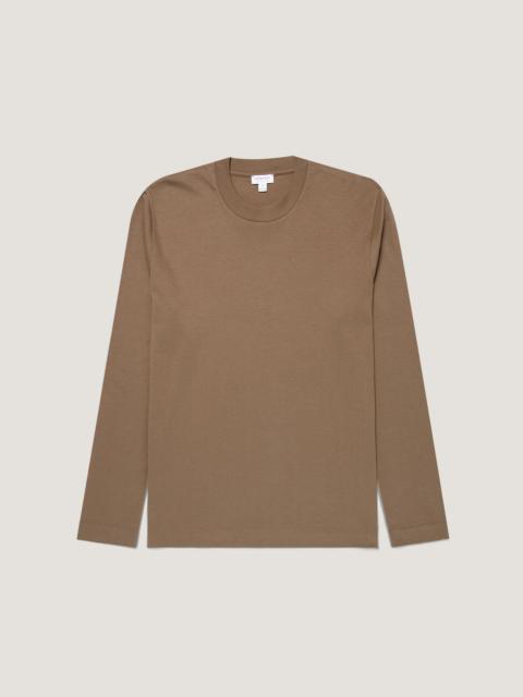 Sunspel Long Sleeve Heavyweight T‑shirt