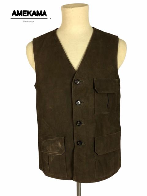 Other Designers Genuine Leather - Japanese Brand Yasu Westin Leather Vest