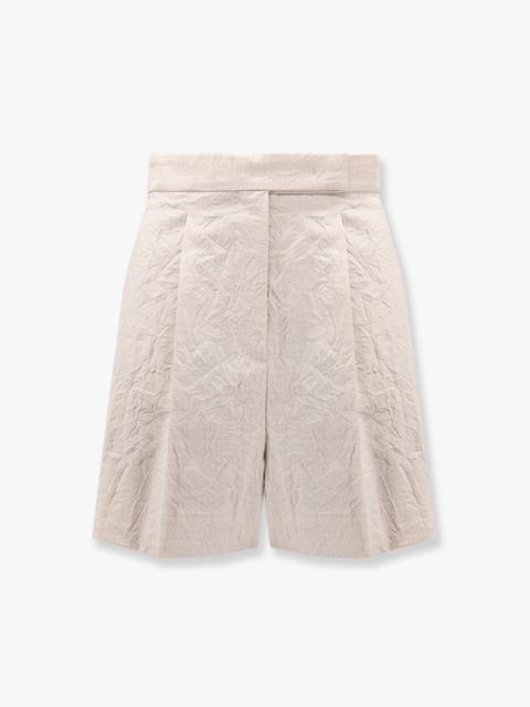Max Mara Women Max Mara Beige Shorts