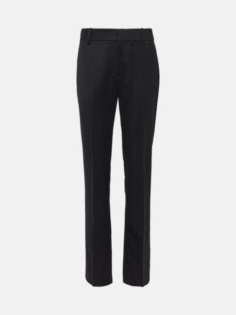NILI LOTAN Evan wool straight pants