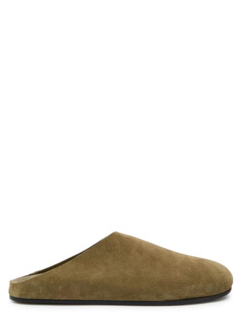 The Row The Row Hudson Suede Sliders