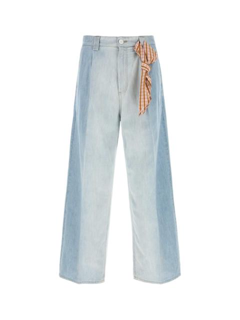 Marni Marni Men Light-Blue Chambray Jeans