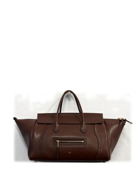 CELINE Celine Women Luggage Medium Leather Handbag