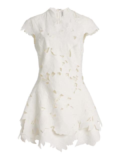 SIMKHAI Holloway Mini Dress white
