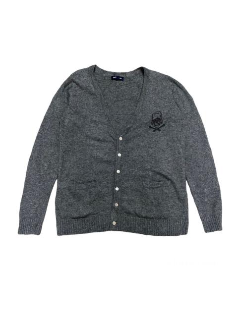 Other Designers Japanese Brand - Mastermind SHIPS JAPAN Mens Cardigan Skull